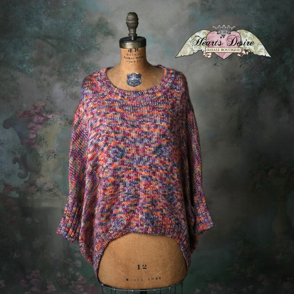 Elan HiLo Butterfly 3/4 Sleeve Multicolor Design S - Picture 1 of 8